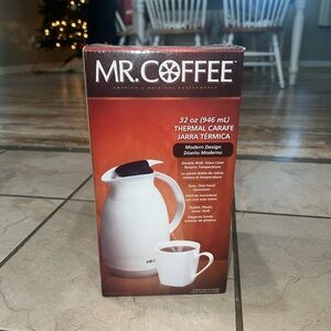 Mr. Coffee White Thermal Carafe